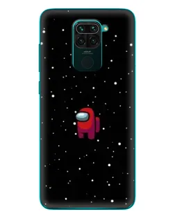 Чехол для Xiaomi Redmi 10X с картинкой «Красный Among Us»