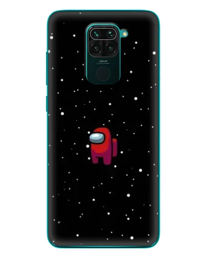 Чехол для Xiaomi Redmi 10X с картинкой «Красный Among Us»