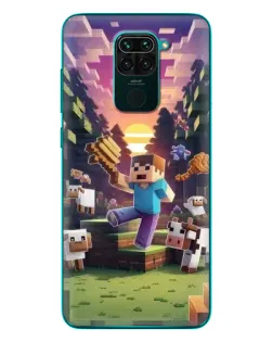 Чохол для Xiaomi Redmi 10X з картинкою «Стів на фермі» Чохол для Xiaomi Redmi 10X з картинкою «Стів на фермі»