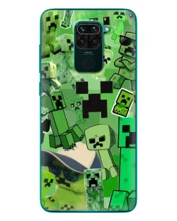 Чохол для Xiaomi Redmi 10X з картинкою «Кріпери Minecraft» Чохол для Xiaomi Redmi 10X з картинкою «Кріпери Minecraft»