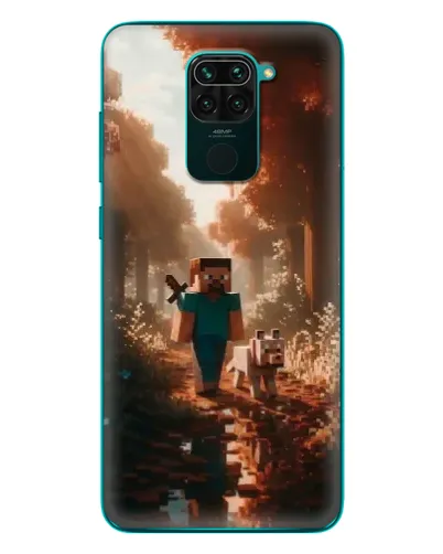 Чохол для Xiaomi Redmi 10X з картинкою «Стів у лісі»