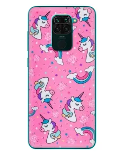Чехол для Xiaomi Redmi 10X с картинкой «Unicorn паттерн розовый» Чехол для Xiaomi Redmi 10X с картинкой «Unicorn паттерн розовый»