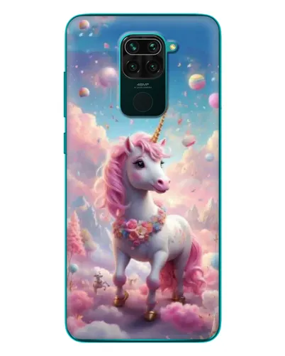 Чехол для Xiaomi Redmi 10X с картинкой «Единорог среди облаков» Чехол для Xiaomi Redmi 10X с картинкой «Единорог среди облаков»