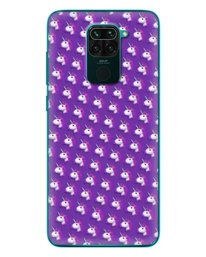 Чехол для Xiaomi Redmi 10X с картинкой «Единороги на фиолетовом» Чехол для Xiaomi Redmi 10X с картинкой «Единороги на фиолетовом»