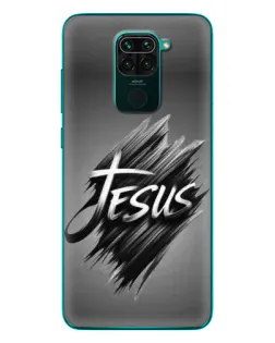 Чехол для Xiaomi Redmi 10X с картинкой «Надпись Jesus Graffiti»