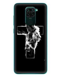 Чехол для Xiaomi Redmi 10X с картинкой «Сияющий крест Jesus»