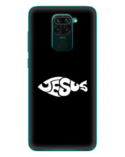 Чехол для Xiaomi Redmi 10X с картинкой «Рыба Jesus»