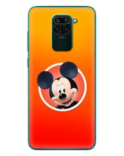 Чехол для Xiaomi Redmi 10X с картинкой «Mickey в круге»