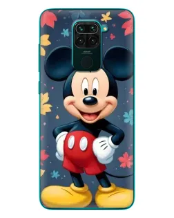 Чехол для Xiaomi Redmi 10X с картинкой «Осенний Mickey Mouse»