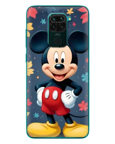 Чехол для Xiaomi Redmi 10X с картинкой «Осенний Mickey Mouse» Чехол для Xiaomi Redmi 10X с картинкой «Осенний Mickey Mouse»