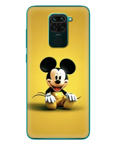 Чехол для Xiaomi Redmi 10X с картинкой «Микки на желтом» Чехол для Xiaomi Redmi 10X с картинкой «Микки на желтом»