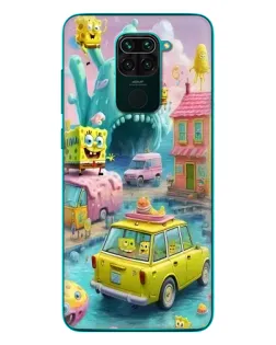 Чехол для Xiaomi Redmi 10X с картинкой «Монстр-трак приключения»