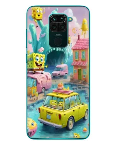 Чехол для Xiaomi Redmi 10X с картинкой «Монстр-трак приключения»