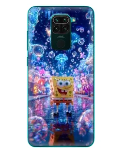 Чехол для Xiaomi Redmi 10X с картинкой «Неоновый океан»