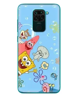 Чехол для Xiaomi Redmi 10X с картинкой «Веселые пузырьки»