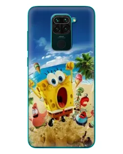 Чехол для Xiaomi Redmi 10X с картинкой «Развлечения на пляже»