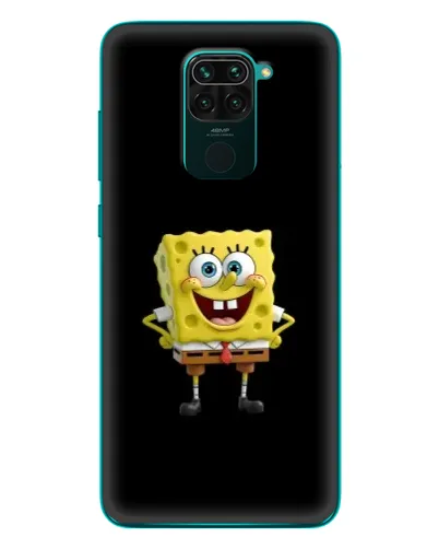 Чехол для Xiaomi Redmi 10X с картинкой «Классический Губка Боб»