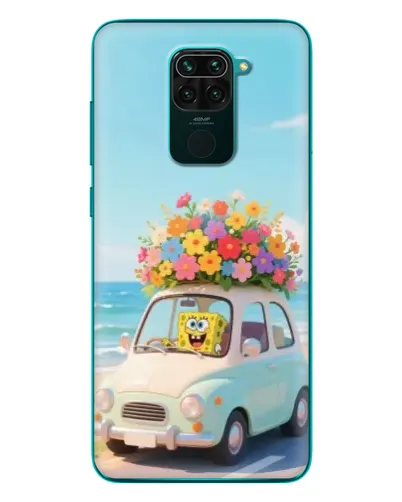 Чехол для Xiaomi Redmi 10X с картинкой «Автомобильное путешествие»