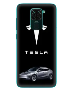 Чехол для Xiaomi Redmi 10X с картинкой «Tesla Model Y»