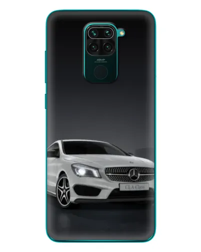 Чехол для Xiaomi Redmi 10X с картинкой «Mercedes AMG GT Silver»