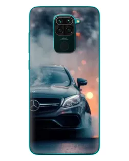 Чехол для Xiaomi Redmi 10X с картинкой «Mercedes — ночной город» Чехол для Xiaomi Redmi 10X с картинкой «Mercedes — ночной город»