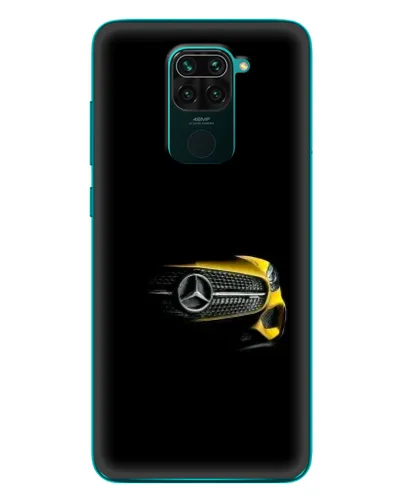 Чехол для Xiaomi Redmi 10X с картинкой «Mercedes — ретро стиль»