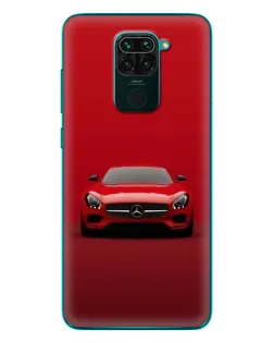 Чехол для Xiaomi Redmi 10X с картинкой «Красный Mercedes AMG»