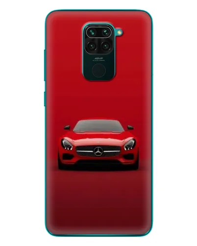 Чехол для Xiaomi Redmi 10X с картинкой «Красный Mercedes AMG»