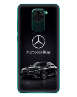 Чехол для Xiaomi Redmi 10X с картинкой «Mercedes — решетка радиатора»