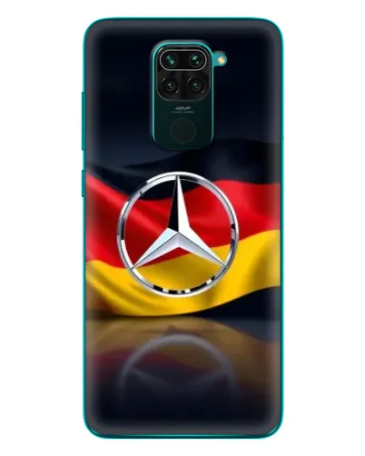 Чехол для Xiaomi Redmi 10X с картинкой «Mercedes — флаг Германии»