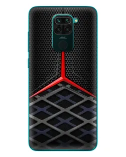 Чехол для Xiaomi Redmi 10X с картинкой «Mercedes Carbon Grid»