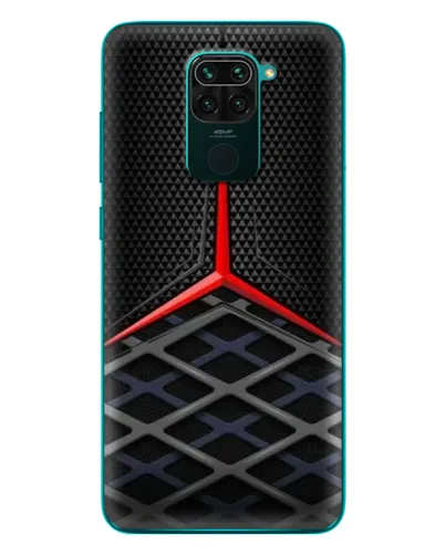 Чехол для Xiaomi Redmi 10X с картинкой «Mercedes Carbon Grid»