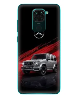 Чехол для Xiaomi Redmi 10X с картинкой «Mercedes G-Class красный»