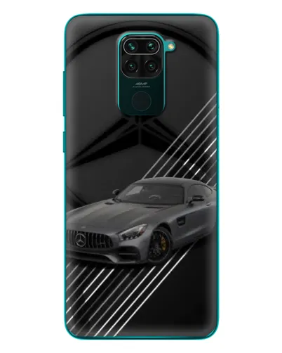 Чехол для Xiaomi Redmi 10X с картинкой «Mercedes AMG — графика»