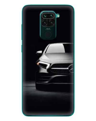 Чехол для Xiaomi Redmi 10X с картинкой «Свет фар Mercedes»