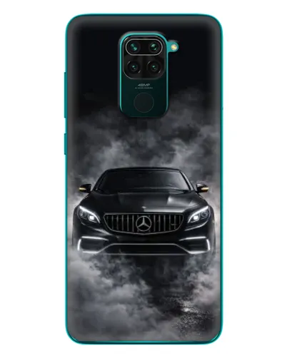 Чехол для Xiaomi Redmi 10X с картинкой «Mercedes в дыму»