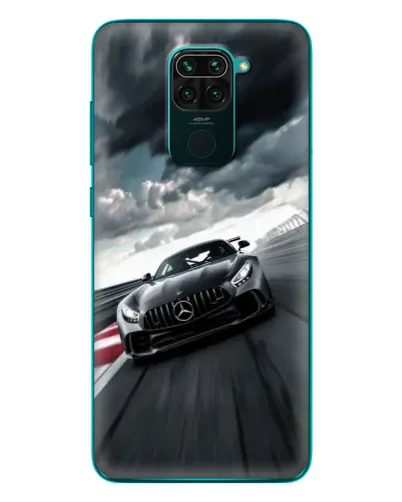 Чехол для Xiaomi Redmi 10X с картинкой «Гоночный Mercedes AMG»