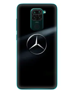 Чехол для Xiaomi Redmi 10X с картинкой «Mercedes на металле»