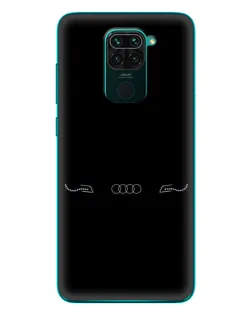 Чехол для Xiaomi Redmi 10X с картинкой «Audi — световой подпись» Чехол для Xiaomi Redmi 10X с картинкой «Audi — световой подпись»