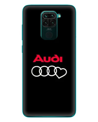 Чехол для Xiaomi Redmi 10X с картинкой «Логотип Audi Heart»