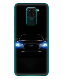 Чехол для Xiaomi Redmi 10X с картинкой «Audi в неоне»