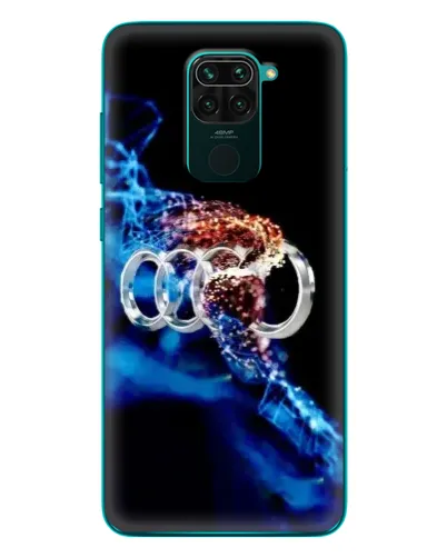 Чехол для Xiaomi Redmi 10X с картинкой «Энергия лого Audi»