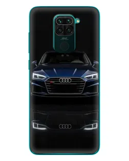 Чехол для Xiaomi Redmi 10X с картинкой «Audi — ночное отражение»