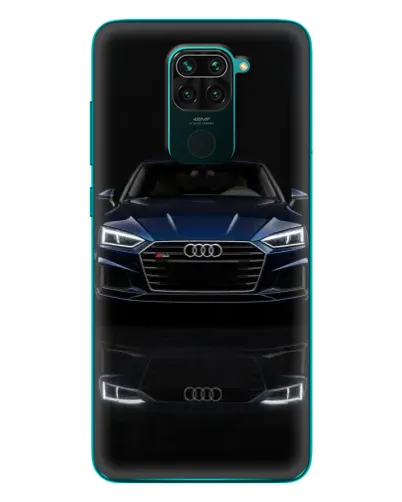 Чехол для Xiaomi Redmi 10X с картинкой «Audi — ночное отражение»