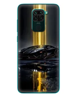Чехол для Xiaomi Redmi 10X с картинкой «Ночной Lamborghini драйв»