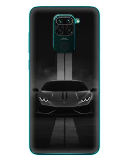 Чехол для Xiaomi Redmi 10X с картинкой «Lamborghini симметрия дорог»
