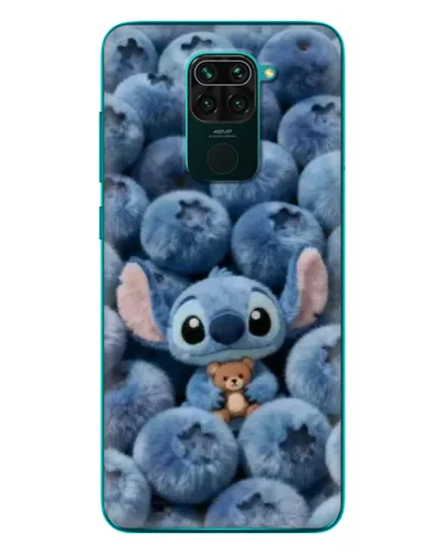 Чехол для Xiaomi Redmi 10X с картинкой «Стич и голубика»