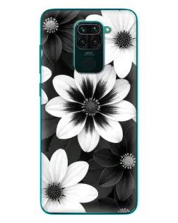 Чехол для Xiaomi Redmi 10X с картинкой «Монохромные астры» Чехол для Xiaomi Redmi 10X с картинкой «Монохромные астры»
