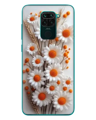 Чехол для Xiaomi Redmi 10X с картинкой «Белые сухоцветы» Чехол для Xiaomi Redmi 10X с картинкой «Белые сухоцветы»