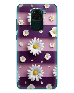 Чехол для Xiaomi Redmi 10X с картинкой «Ромашки на фиолетовом» Чехол для Xiaomi Redmi 10X с картинкой «Ромашки на фиолетовом»